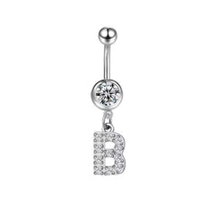 Initial Belly Ring