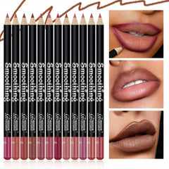 Matte Lip Liner Pencils for Smooth Lips