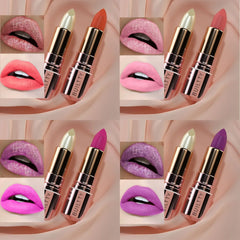 Matte Lipstick Set 5 Colors Waterproof