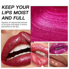 Diamond Pearlescent Glitter Lip Gloss