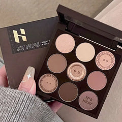 Low Saturation Oat Brown Eyeshadow Palette