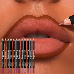 Matte Lip Liner Pencils for Smooth Lips