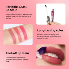 Brown Peel Off Lip Contour Tint