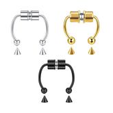 3-Pack Magnetic Fake Septum