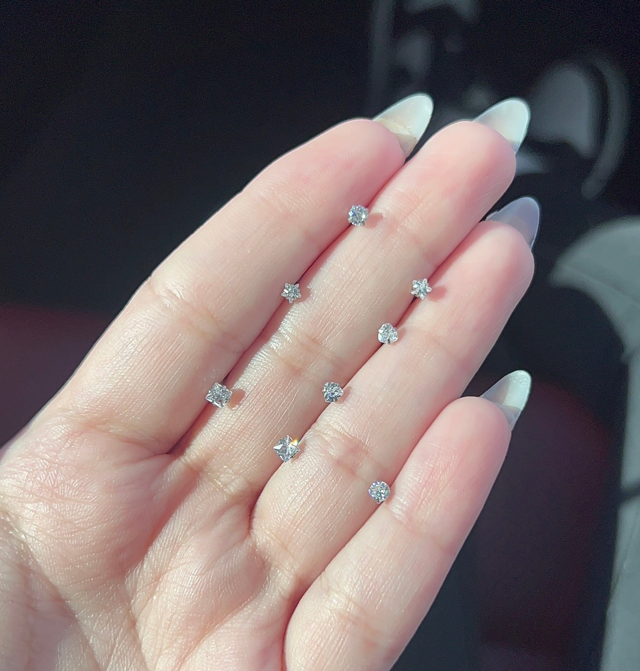 IT Girl 4-Pack Nose Stud Bundle