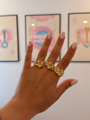 Hibiscus Ring Size 6