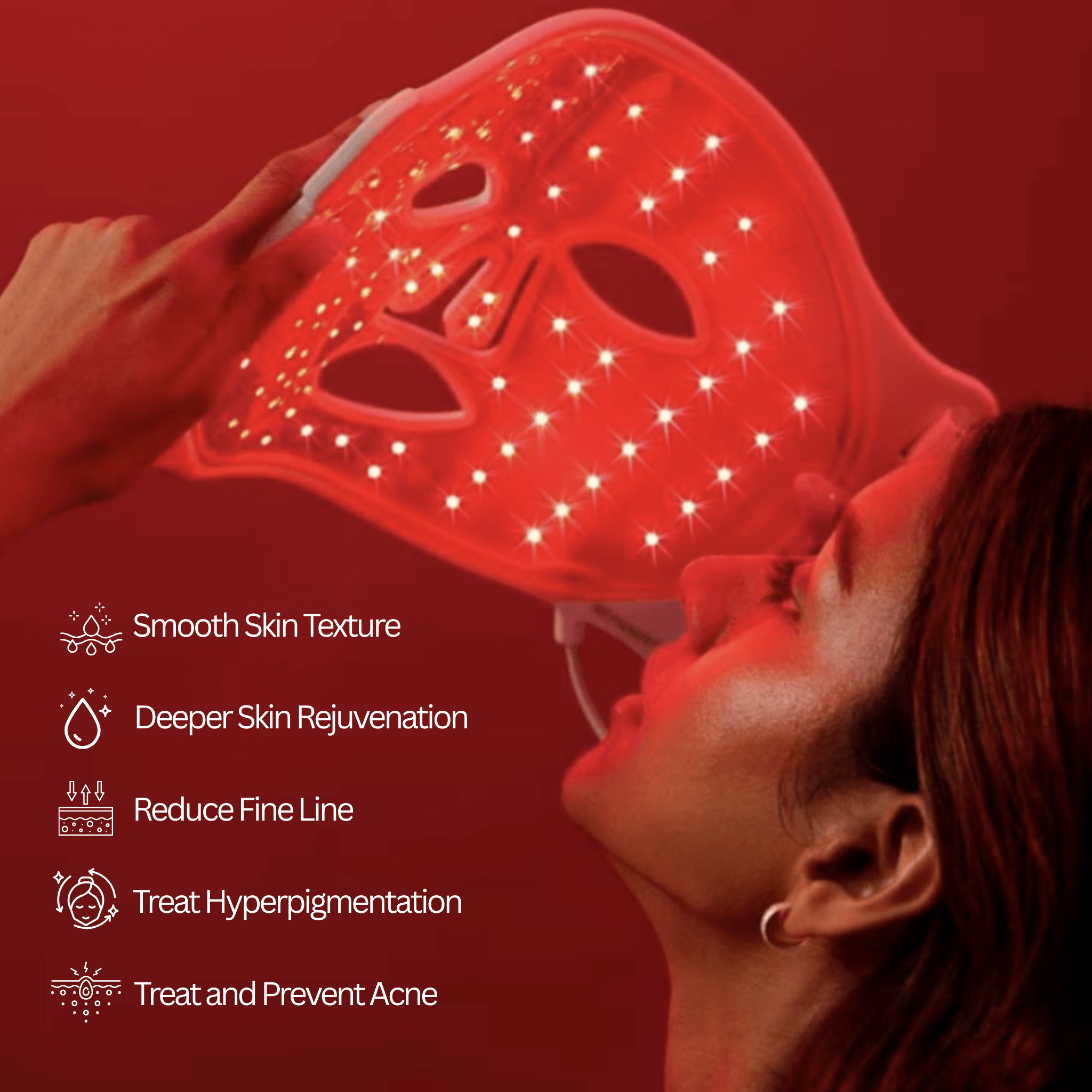 LumaGlow | LED Light Therapy Mask