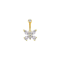 Gold Pixie Belly Ring