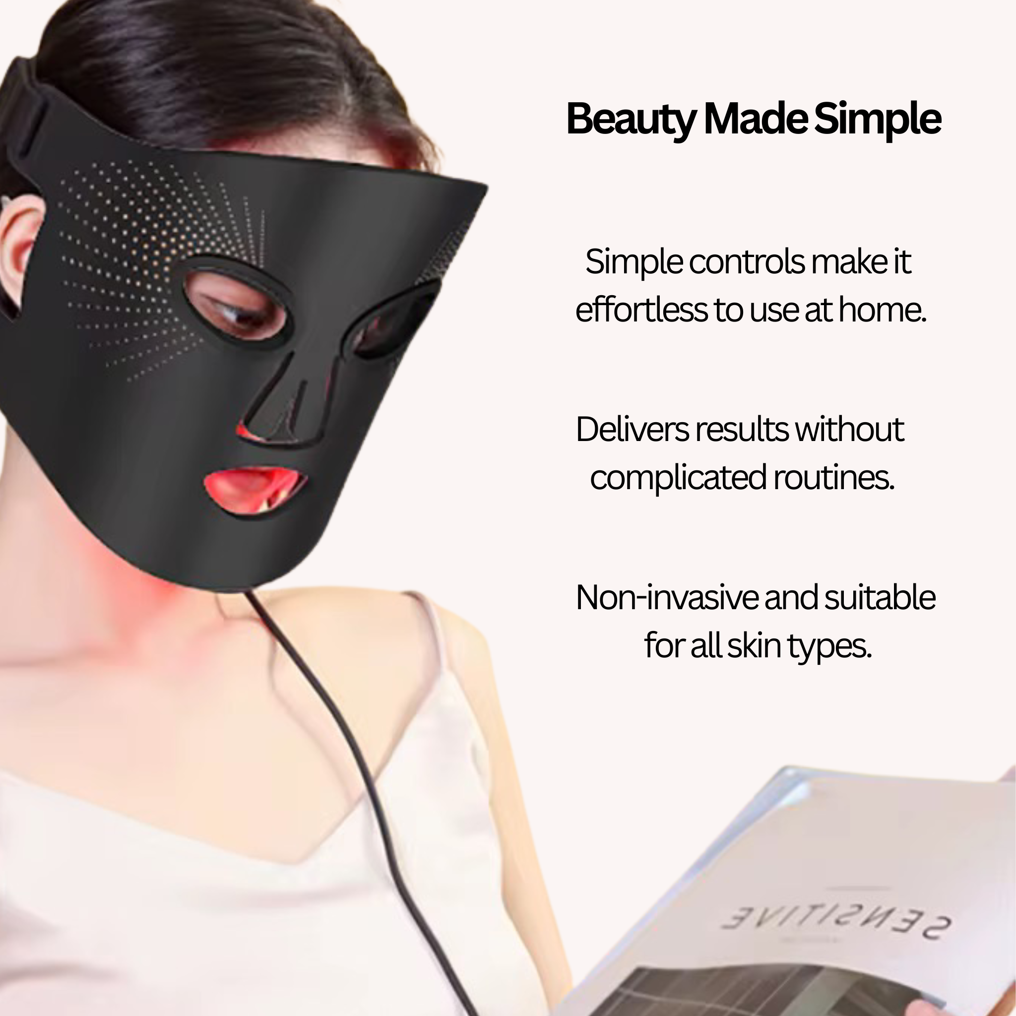LumaGlow | LED Light Therapy Mask