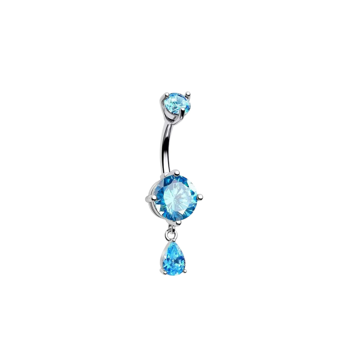 Blue Ava Belly Ring