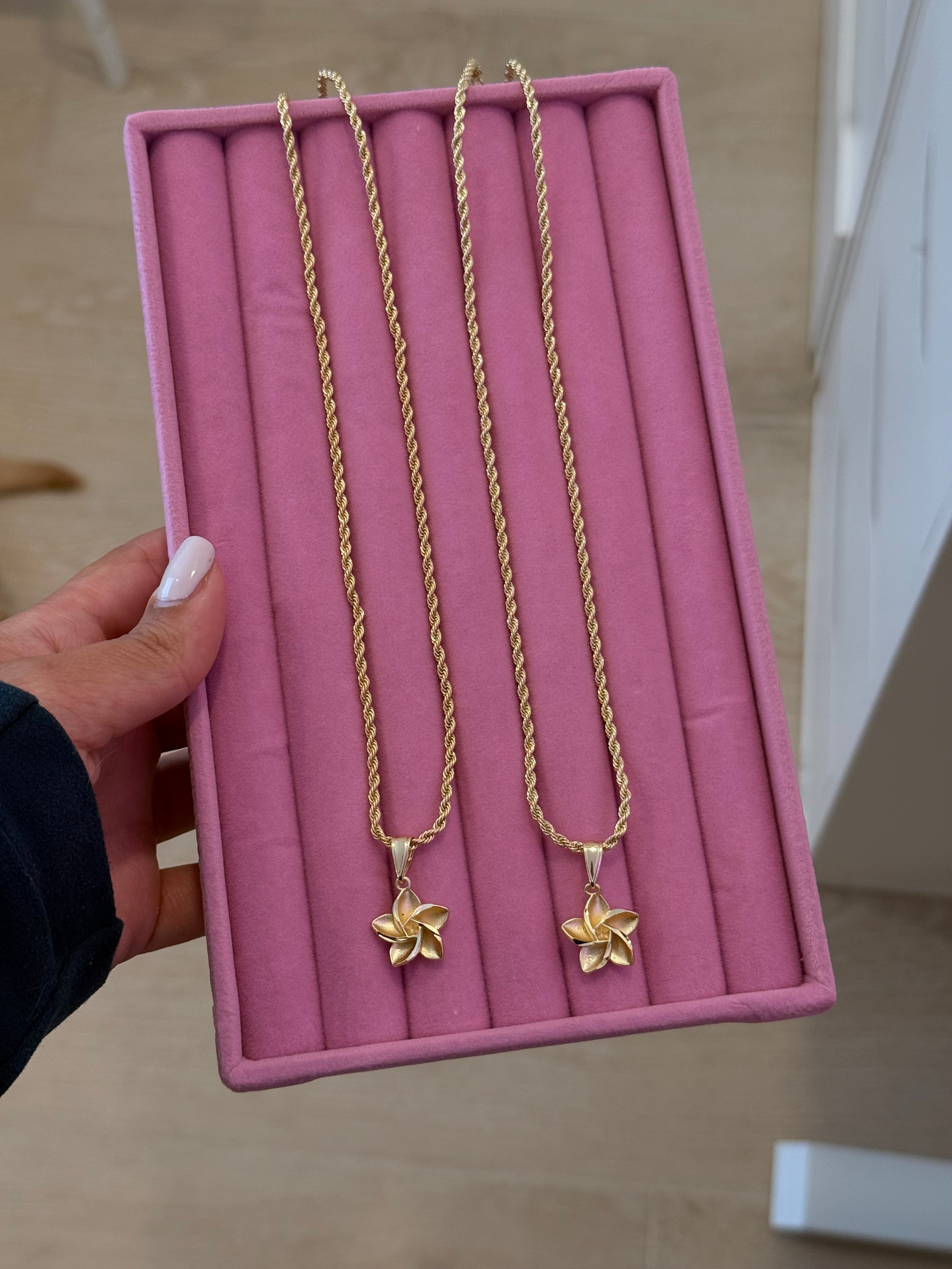 Hibiscus Flower Necklace