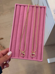 Kitty Outline Necklace