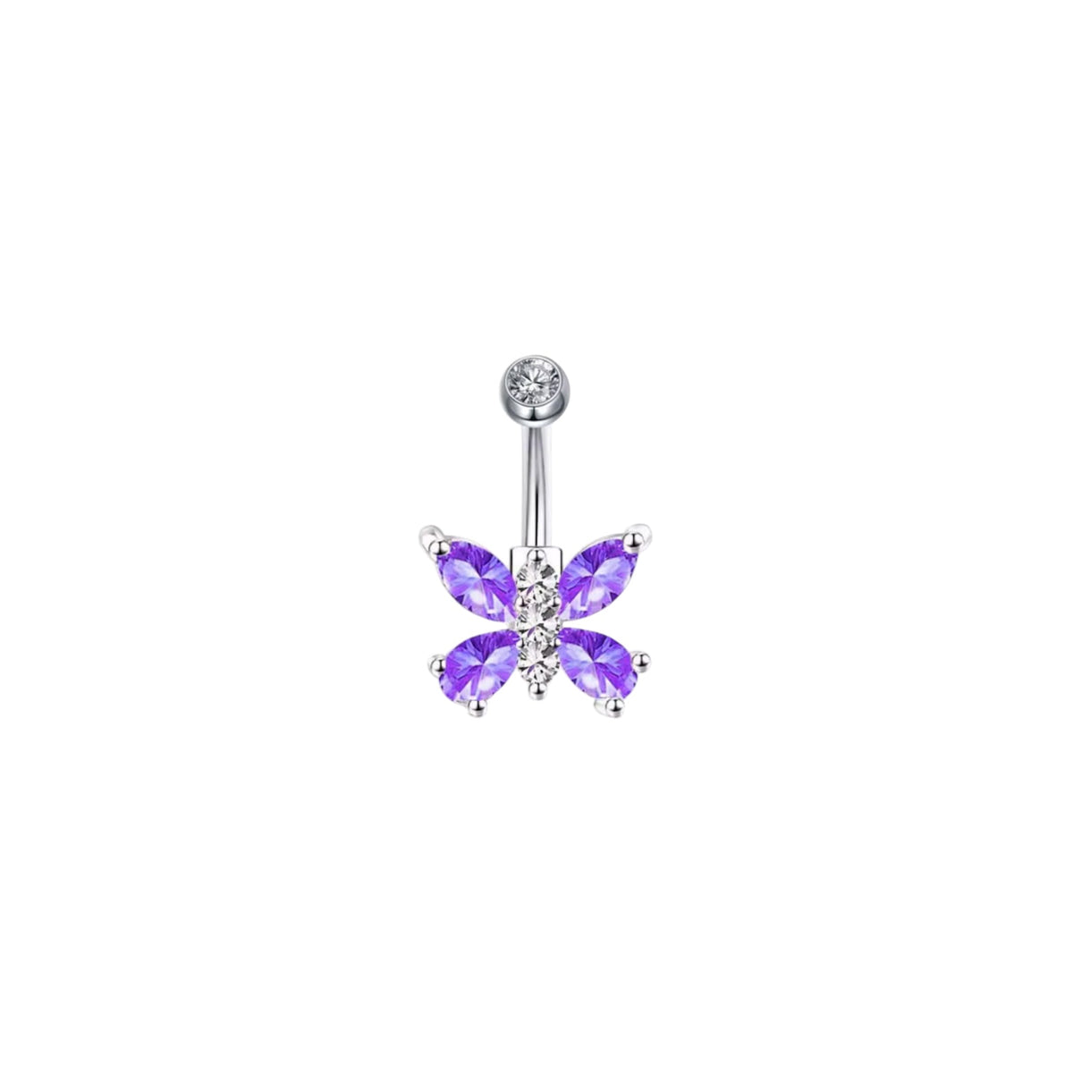 Purple Pixie Belly Ring