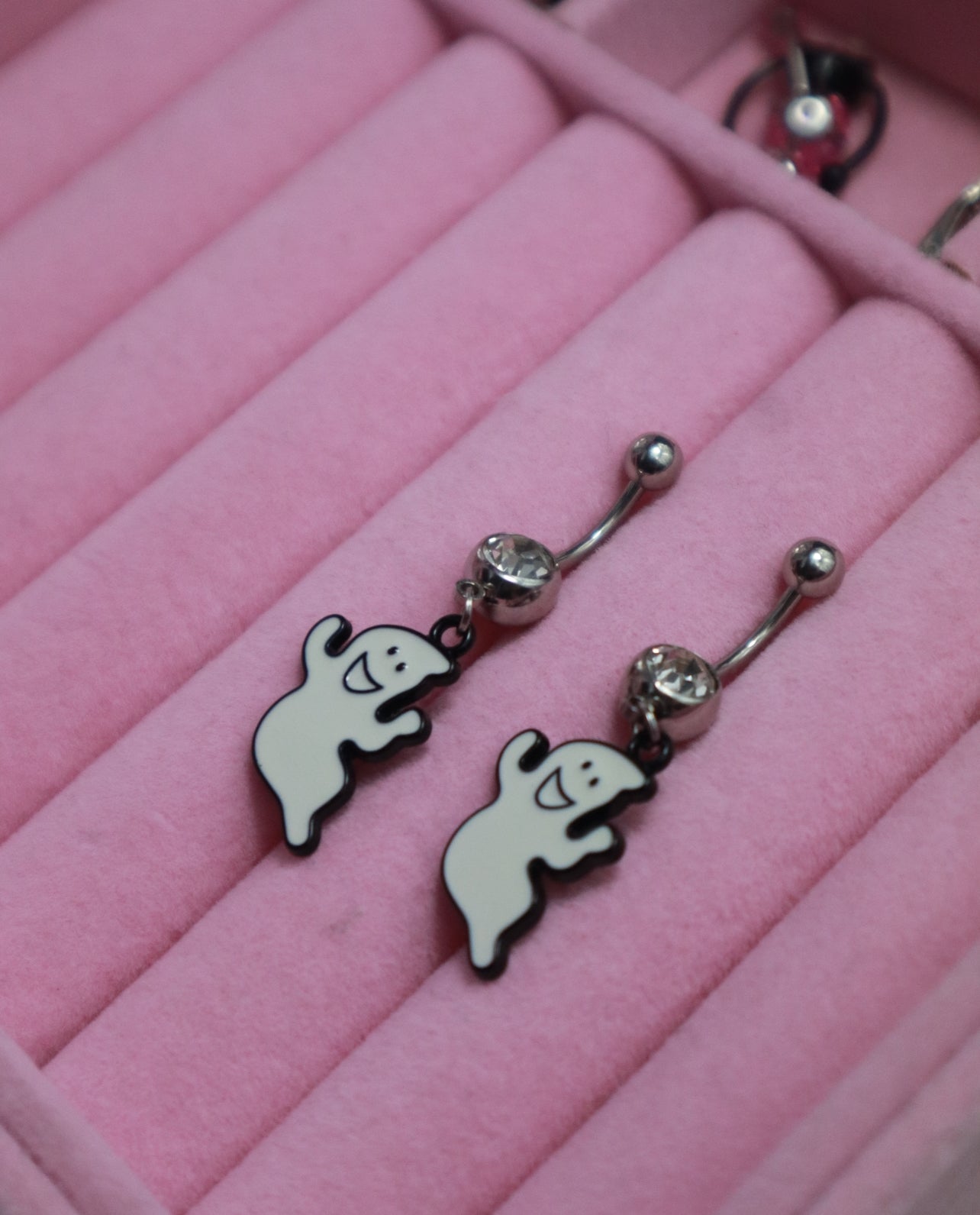 Spooky Belly Ring
