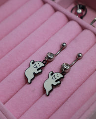 Spooky Belly Ring
