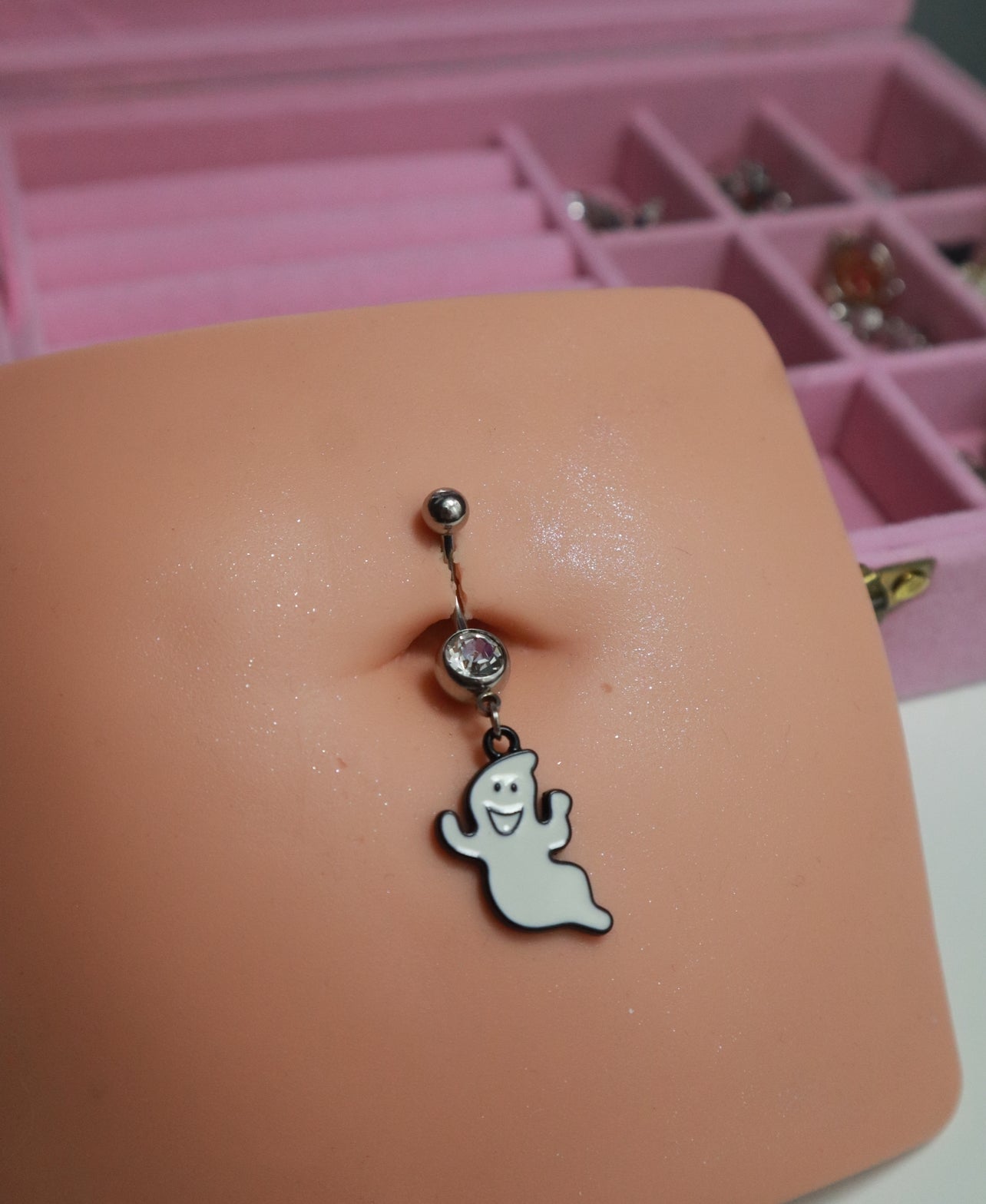Spooky Belly Ring