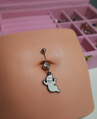 Spooky Belly Ring