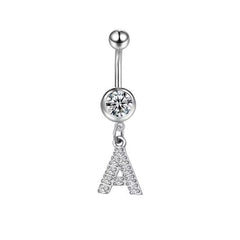 Initial Belly Ring