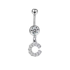Initial Belly Ring