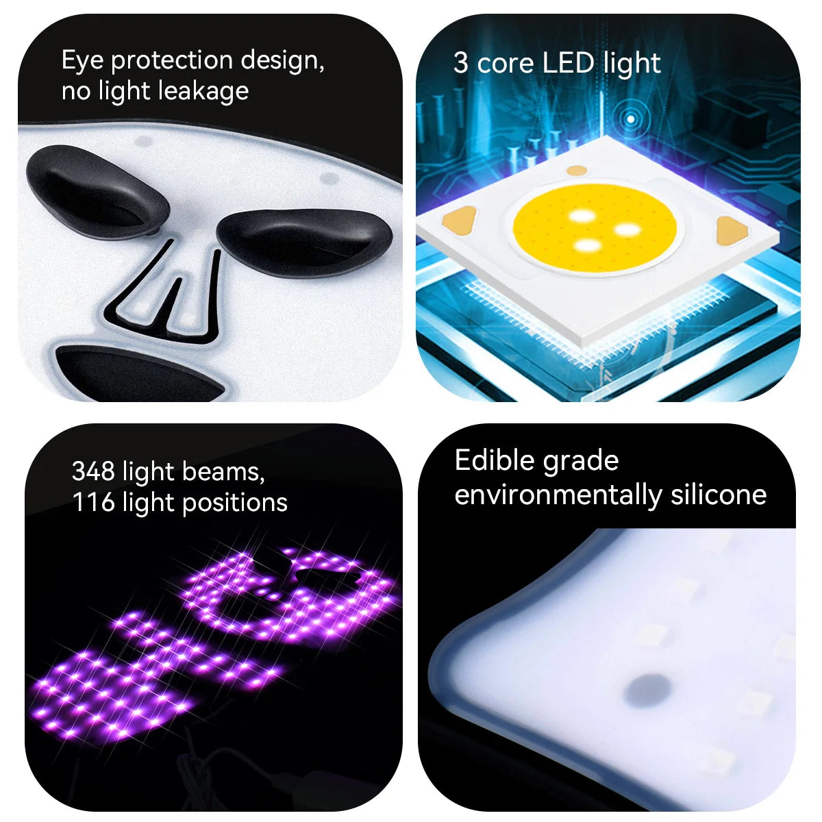 Red Light Therapy Mask for Glowing Skin