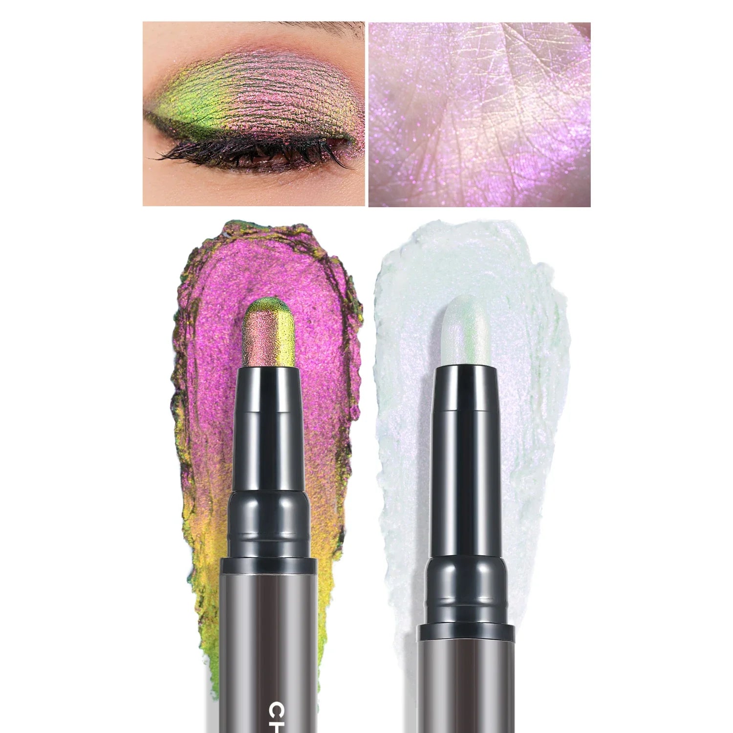 High Pigment Glitter Metallic Eyeshadow Pen