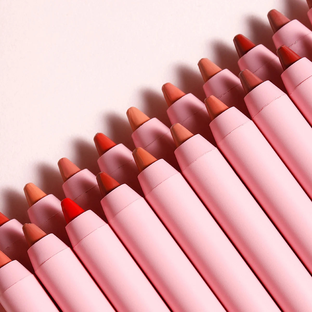 Long Lasting Smudge Proof Lip Pencil Set