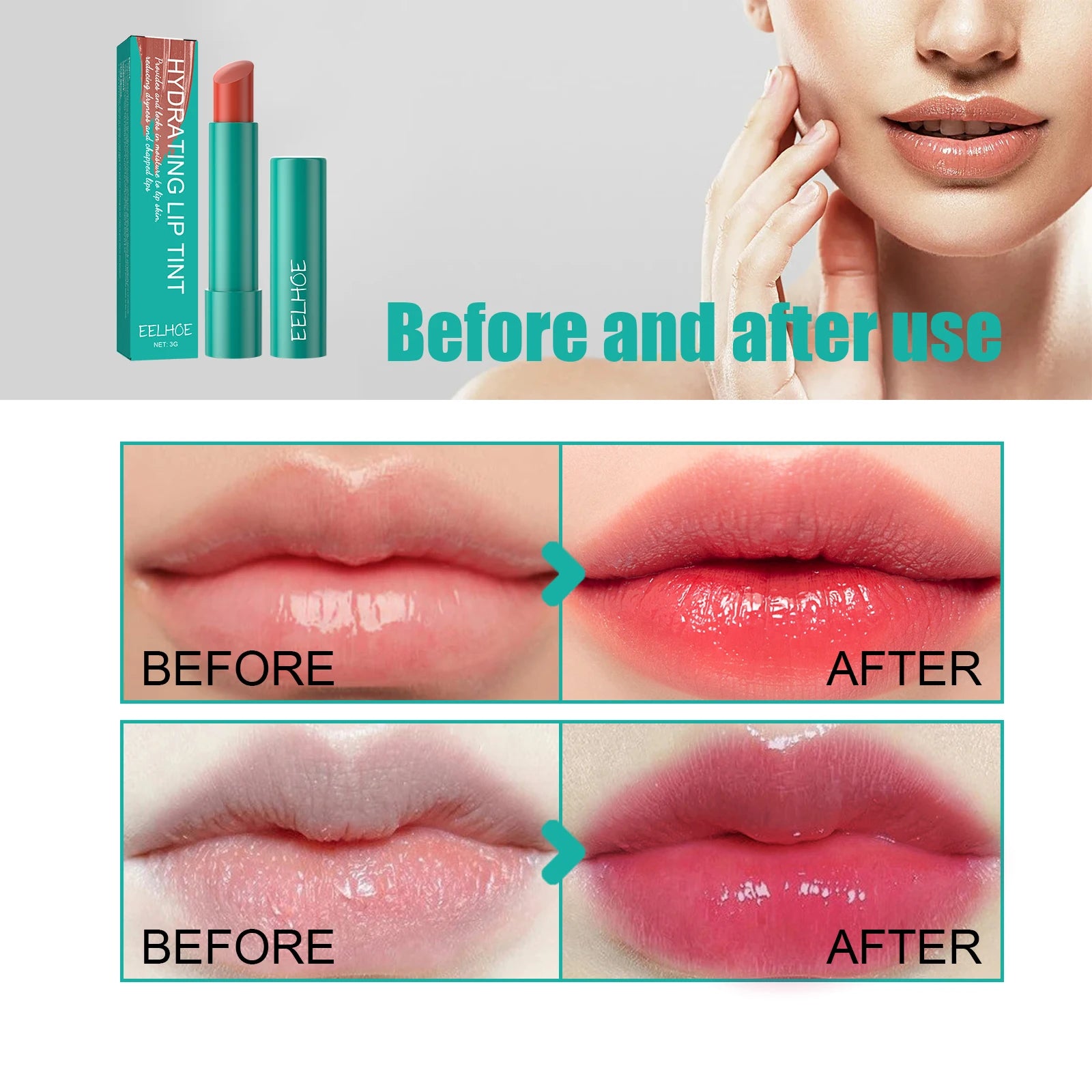 Moisturizing Plumping Tinted Lip Gloss