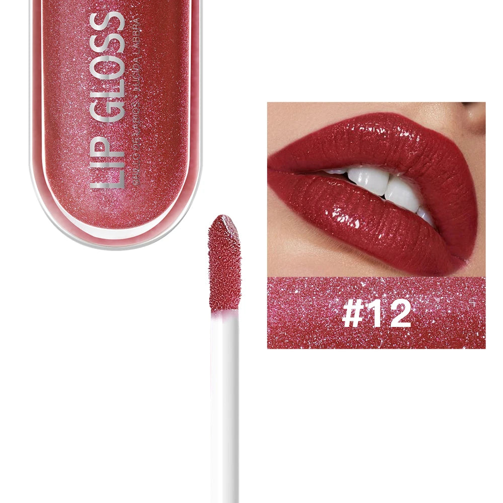 Diamond Pearlescent Glitter Lip Gloss