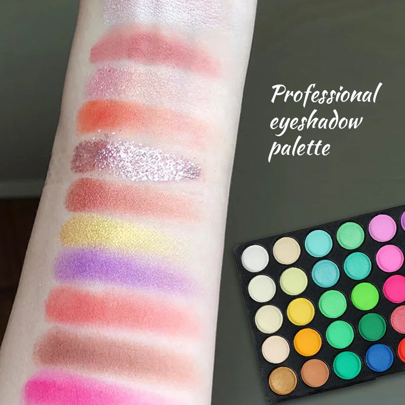 Pigmented Pressed Powder Eyeshadow Kit