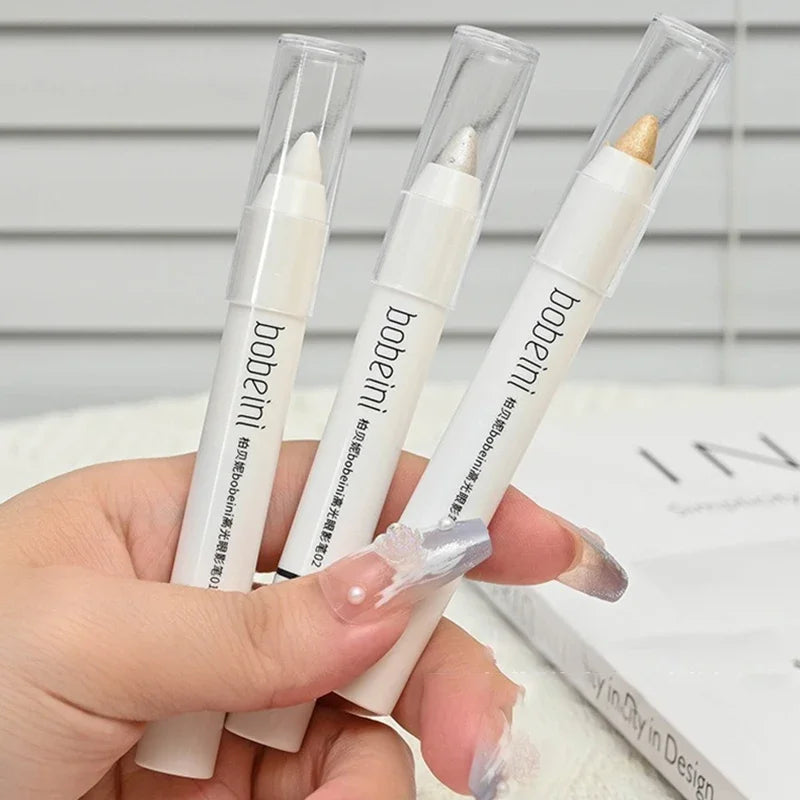Glitter White Eyeshadow Pencil Smudge Proof