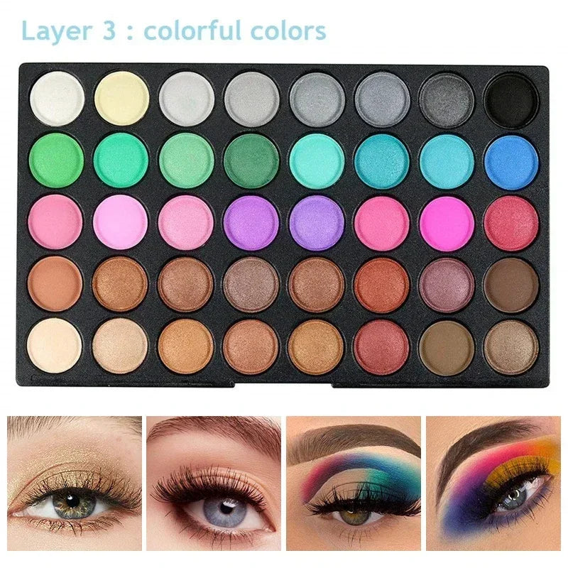 Pigmented Pressed Powder Eyeshadow Kit