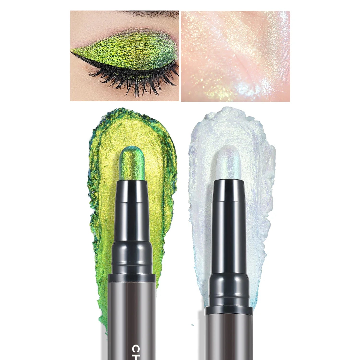 High Pigment Glitter Metallic Eyeshadow Pen