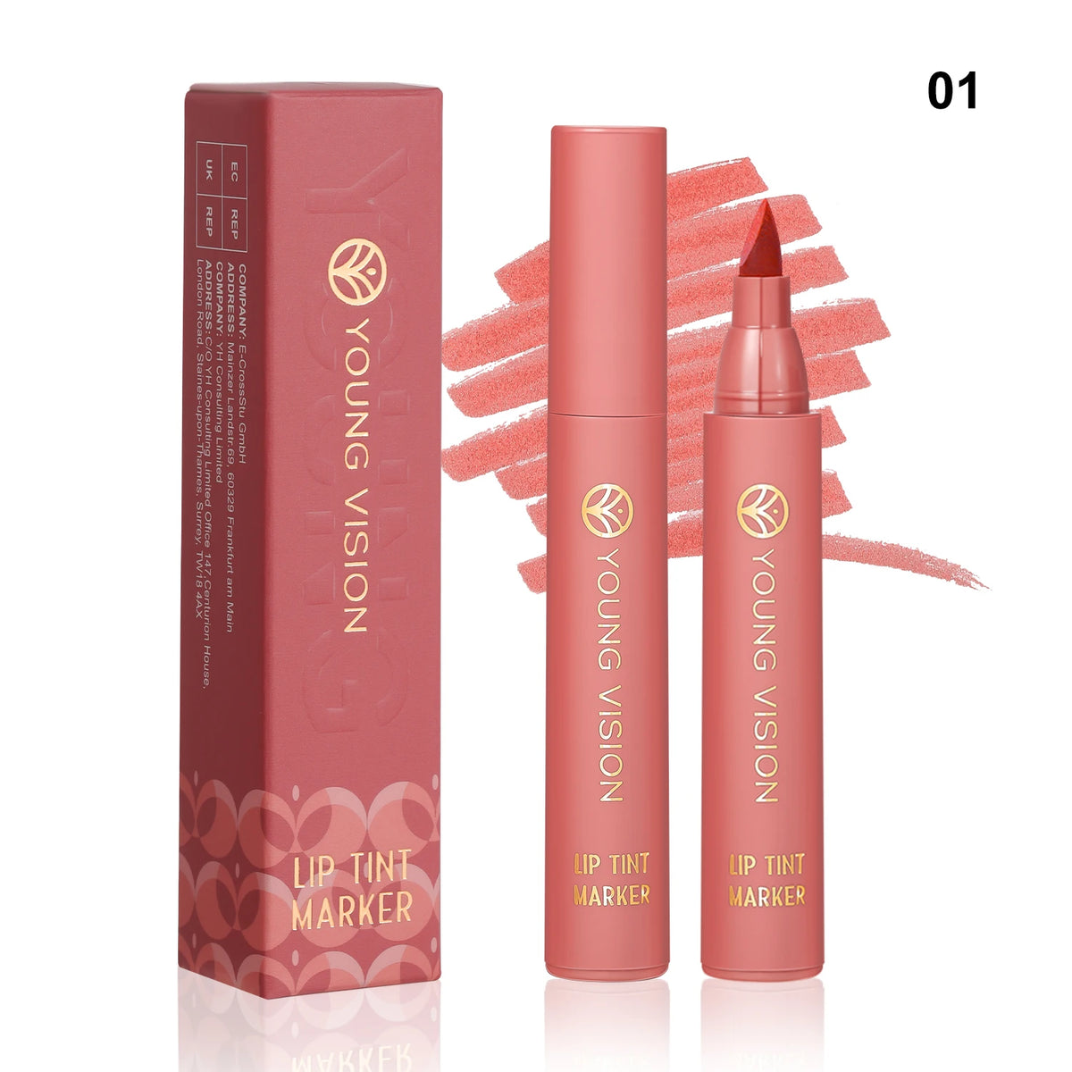 Waterproof Matte Lip Tint Pen Set