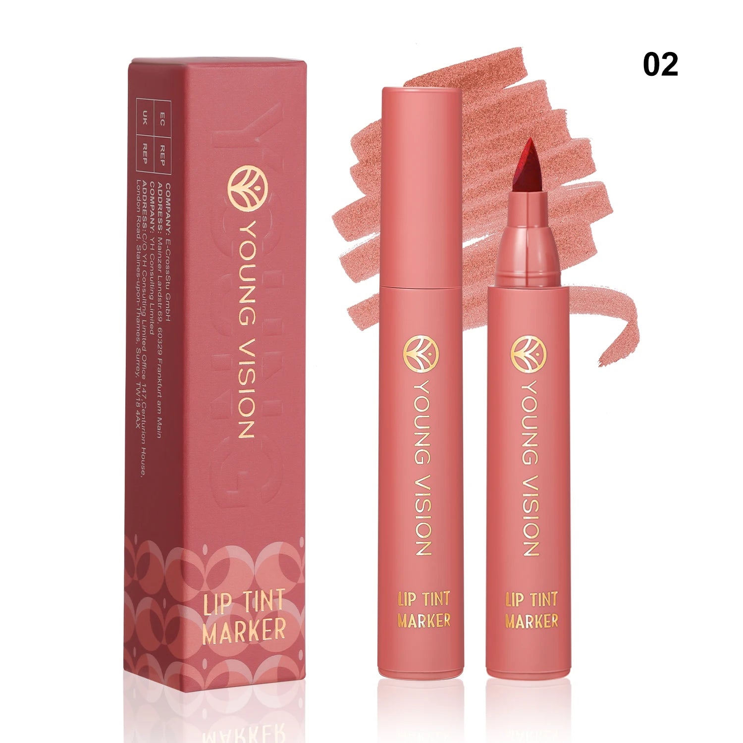 Waterproof Matte Lip Tint Pen Set