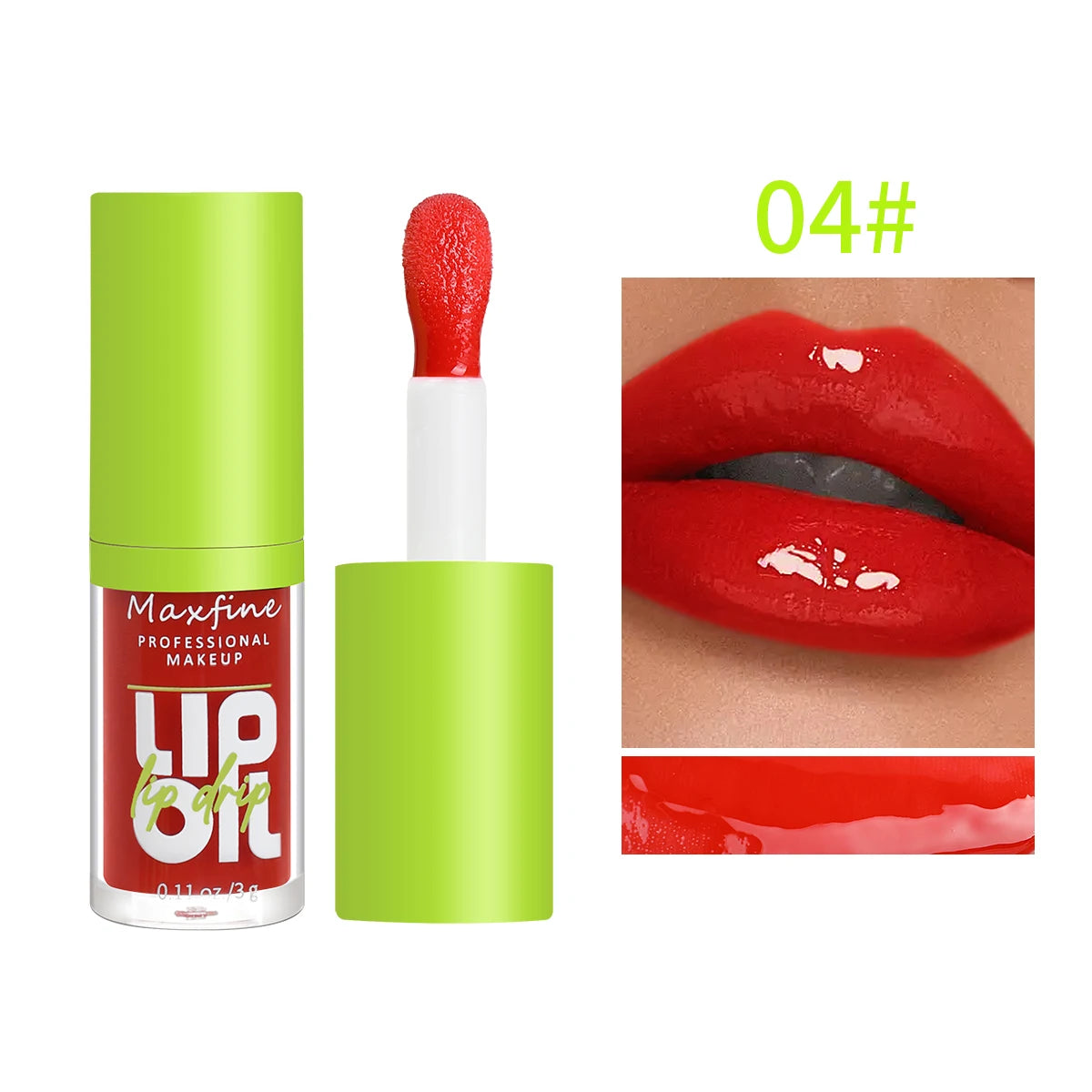 Transparent Oil Lip Gloss for Natural Shine