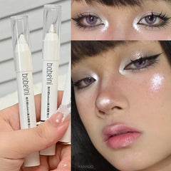 Glitter White Eyeshadow Pencil Smudge Proof