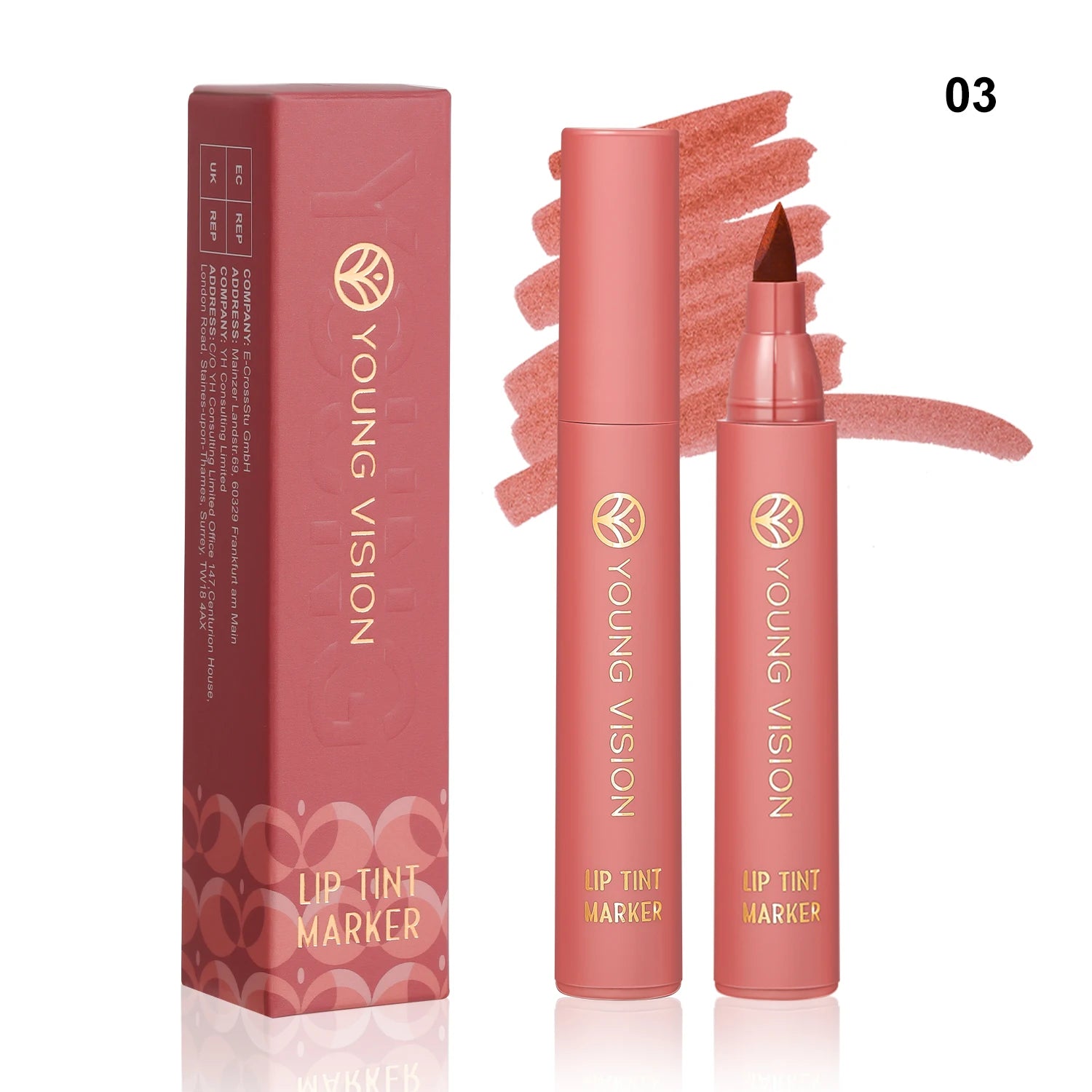 Waterproof Matte Lip Tint Pen Set
