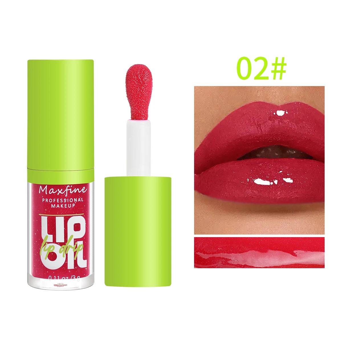 Transparent Oil Lip Gloss for Natural Shine