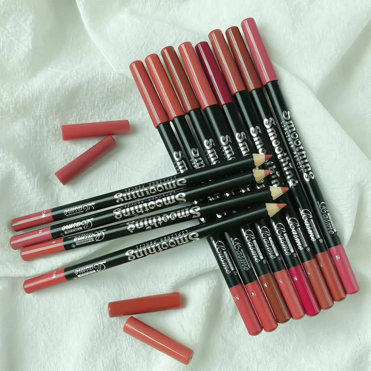 Matte Lip Liner Pencils for Smooth Lips