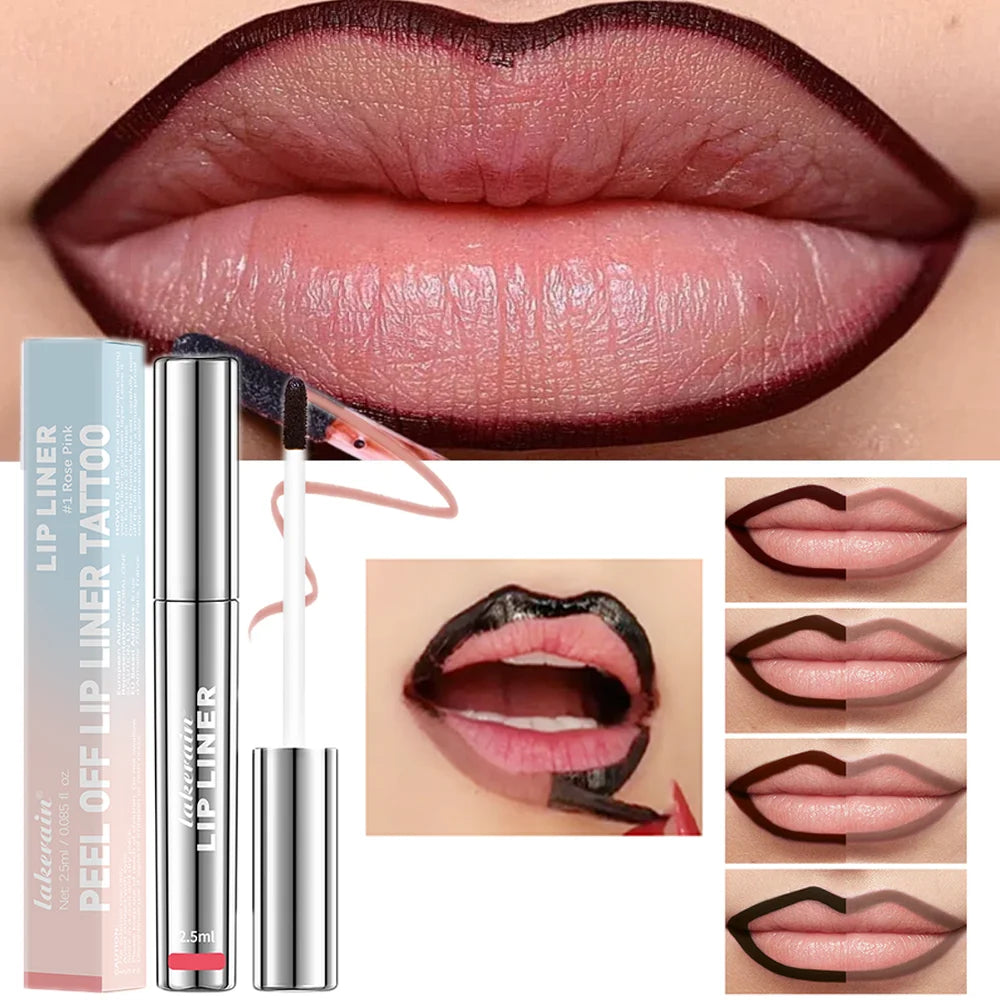 Tear Off Waterproof Tattoo Lip Gloss