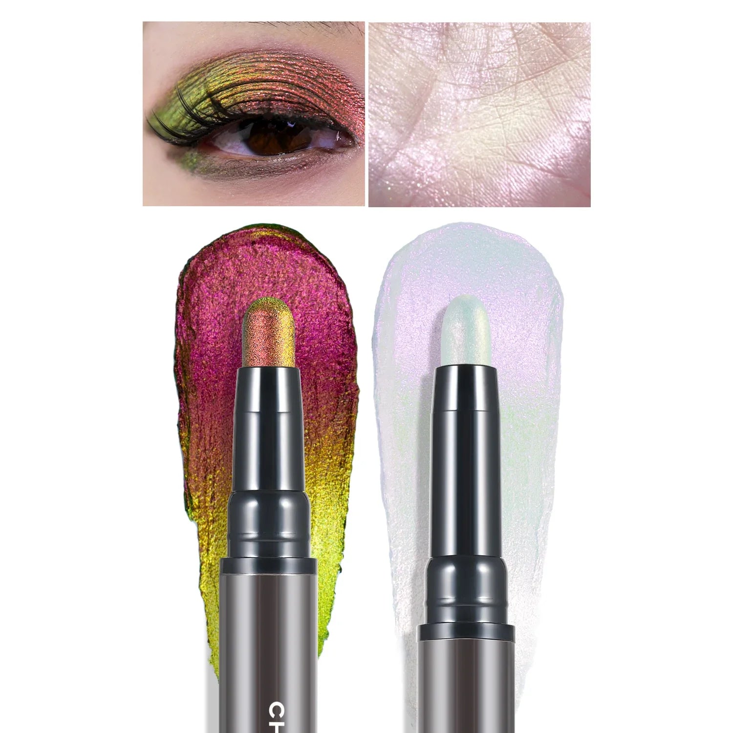 High Pigment Glitter Metallic Eyeshadow Pen