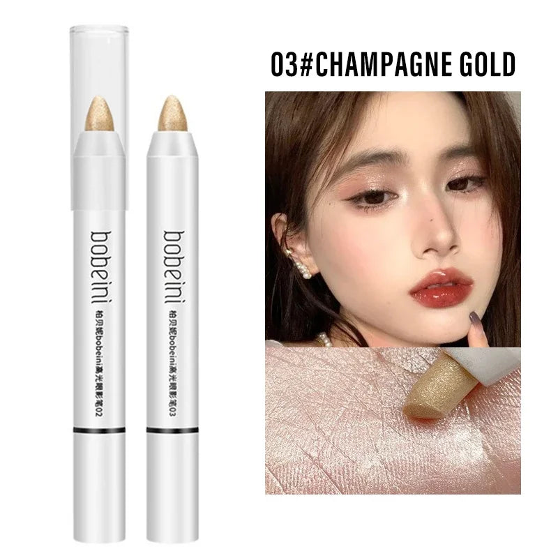 Glitter White Eyeshadow Pencil Smudge Proof