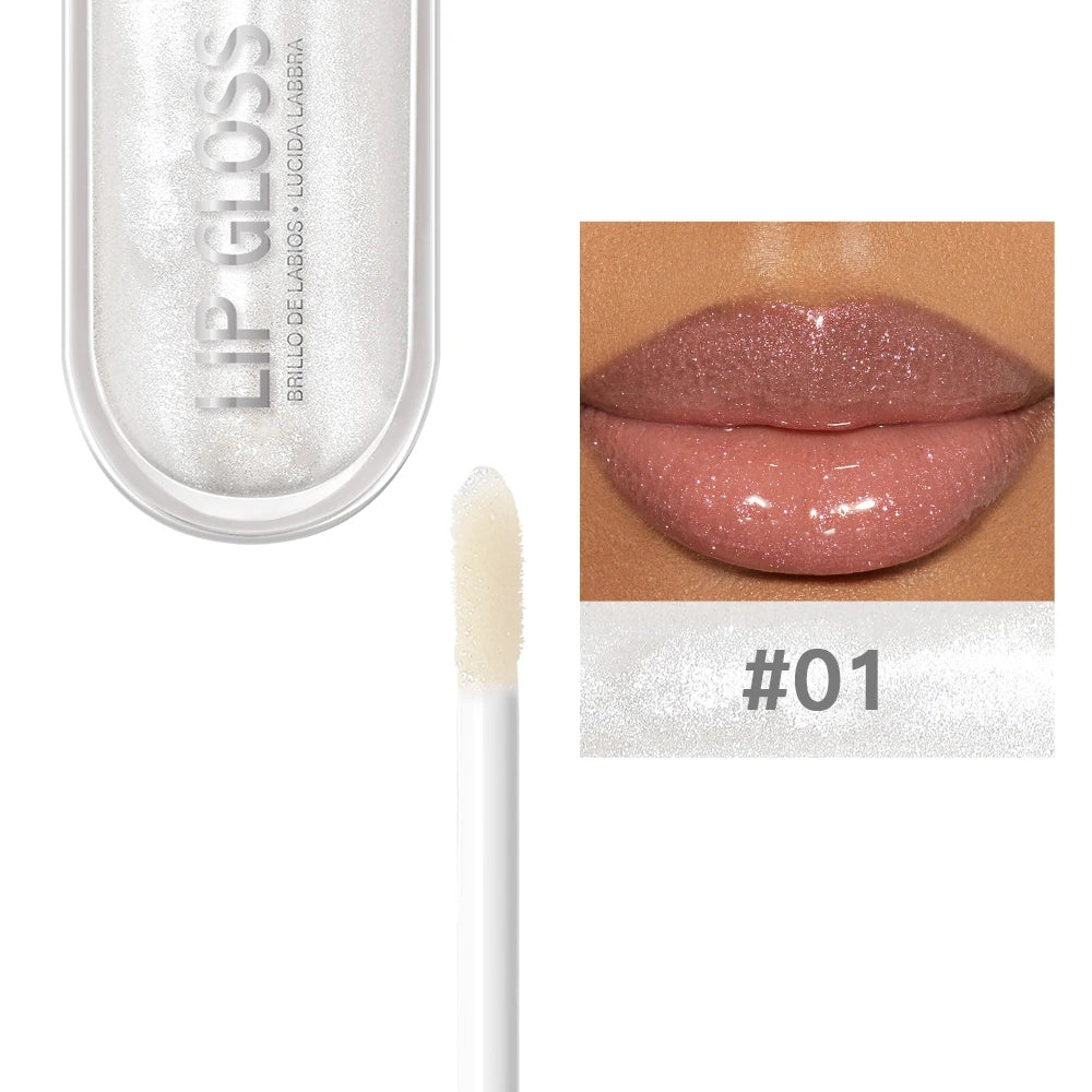 Diamond Pearlescent Glitter Lip Gloss