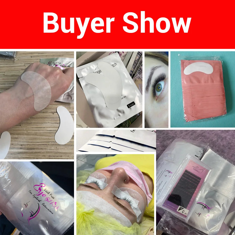 Grafted Lash Stickers Hydrogel Pads