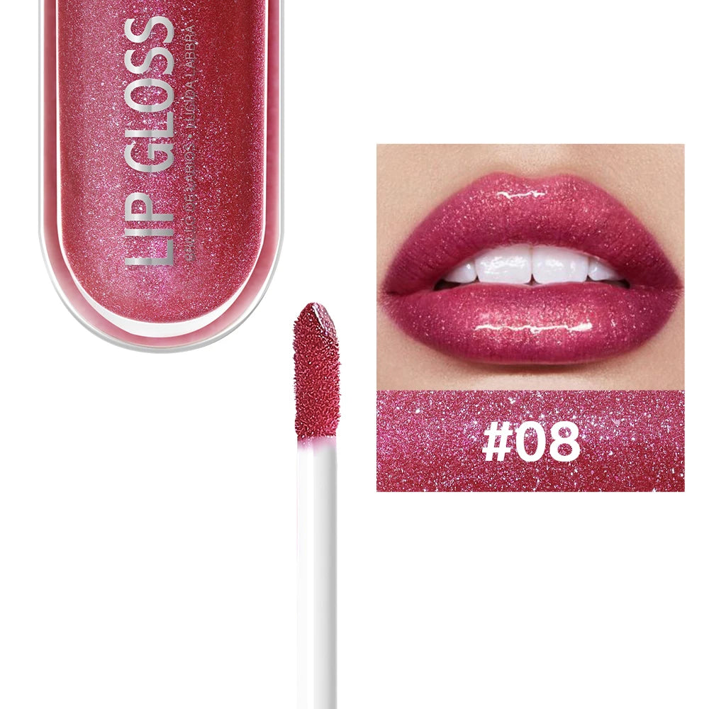 Diamond Pearlescent Glitter Lip Gloss
