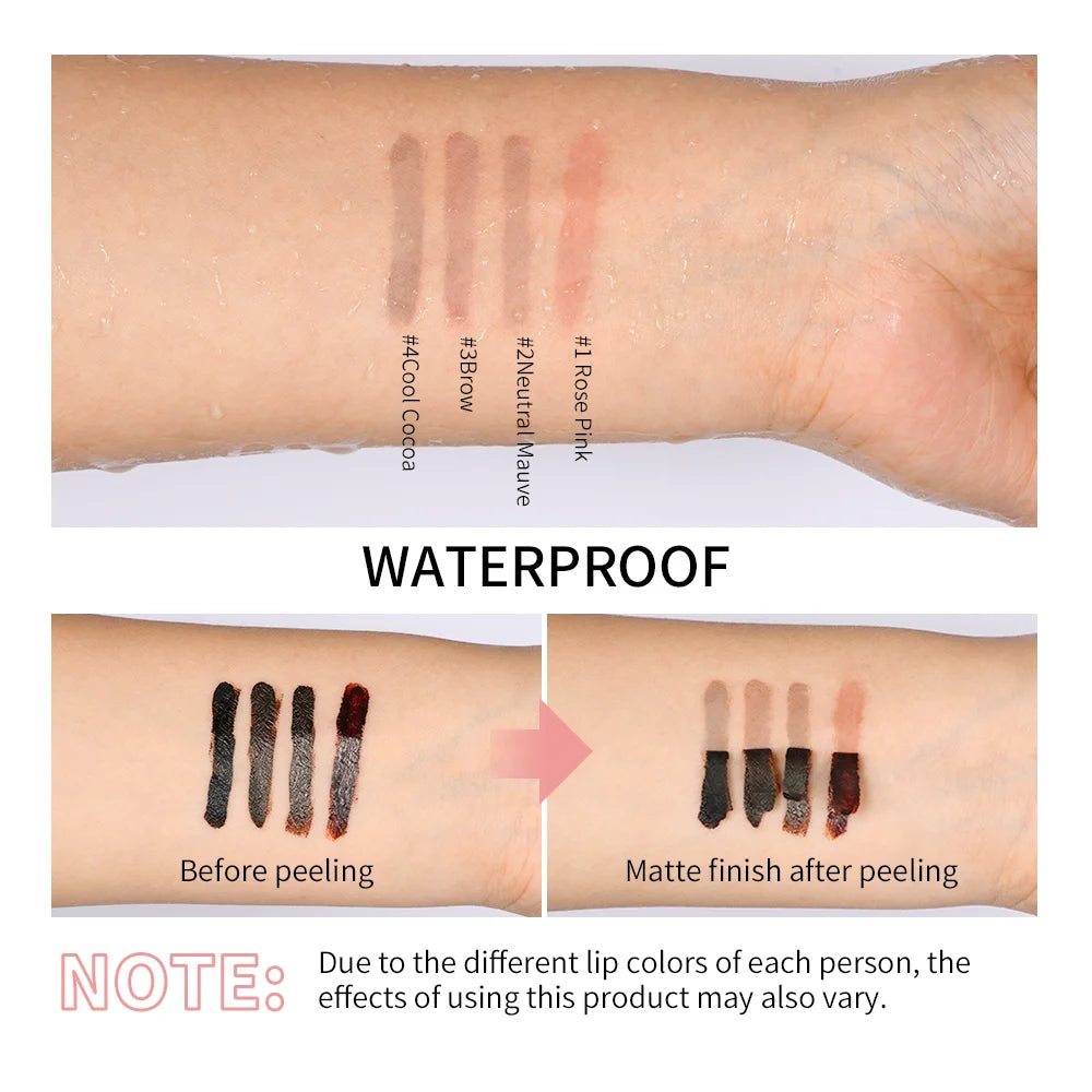 Tear Off Waterproof Tattoo Lip Gloss