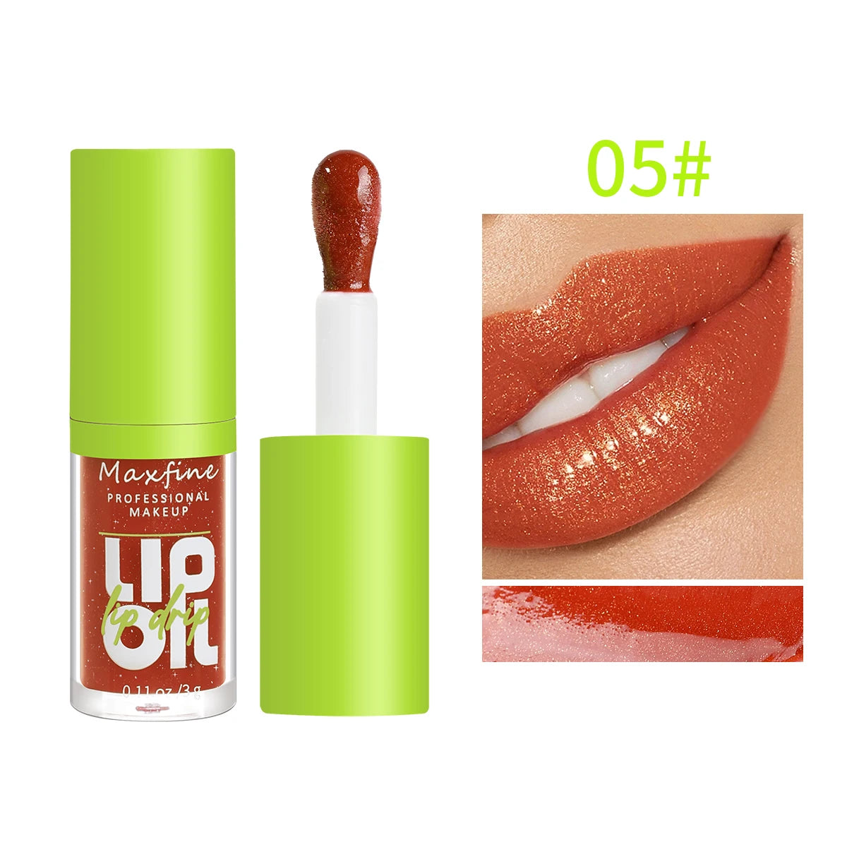 Transparent Oil Lip Gloss for Natural Shine