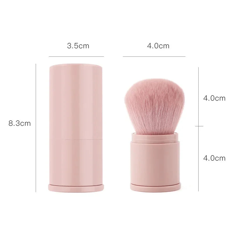 Portable Mini Retractable Blush Brush