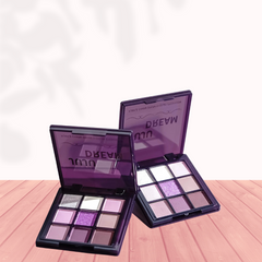Purple Eyeshadow Palette 9 Shades