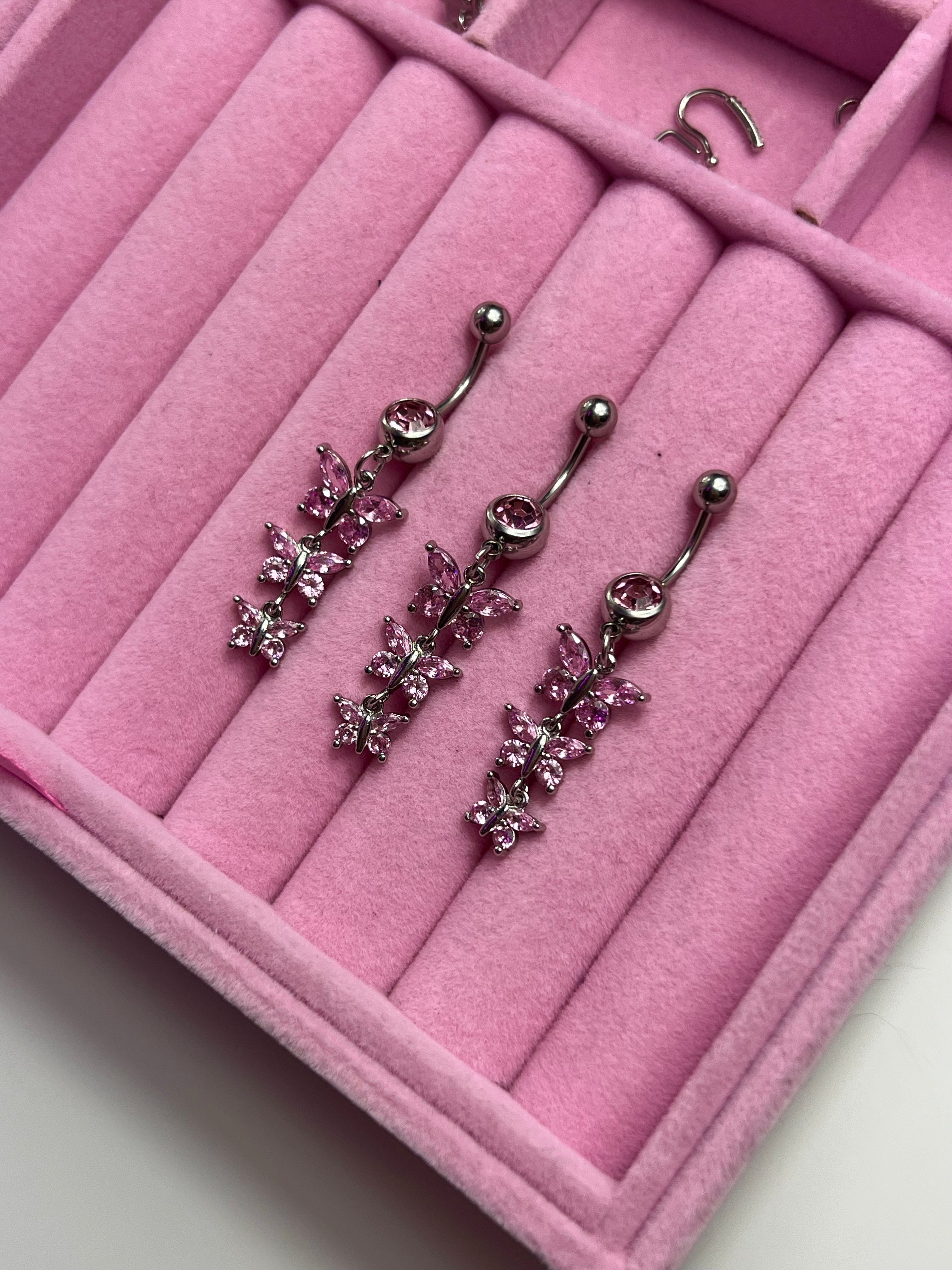 Lila Belly Ring